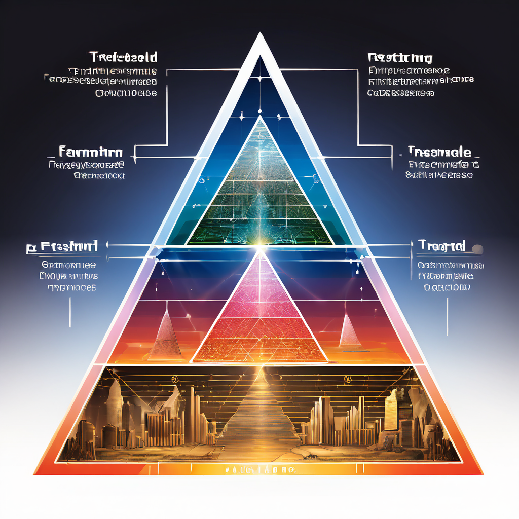 진단 프로세스의 세 가지 단계를 각각 표시한 3층 피라미드 다이어그램으로, 기초적이고 필수적인 방법론을 시각적으로 표현한 이미지입니다.